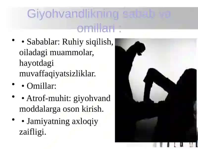 Giyohvandlik 4