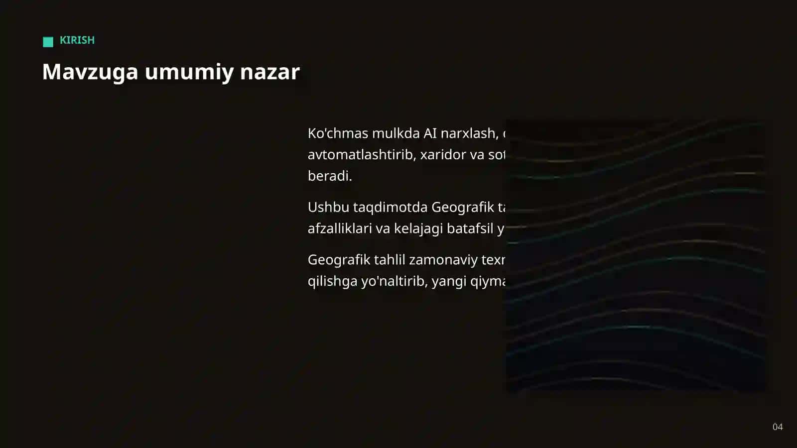 AI KO'CHMAS MULK SOHASIDA 4