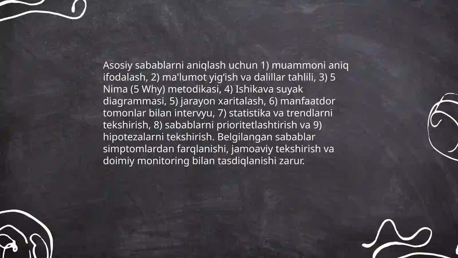 Kasbiy muammolarni hal qilish ko'nikmasi 4