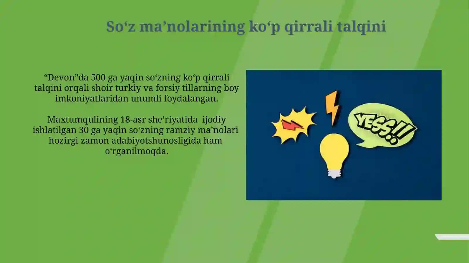 Maxtumquli ijodida so'zga e'tibor 4