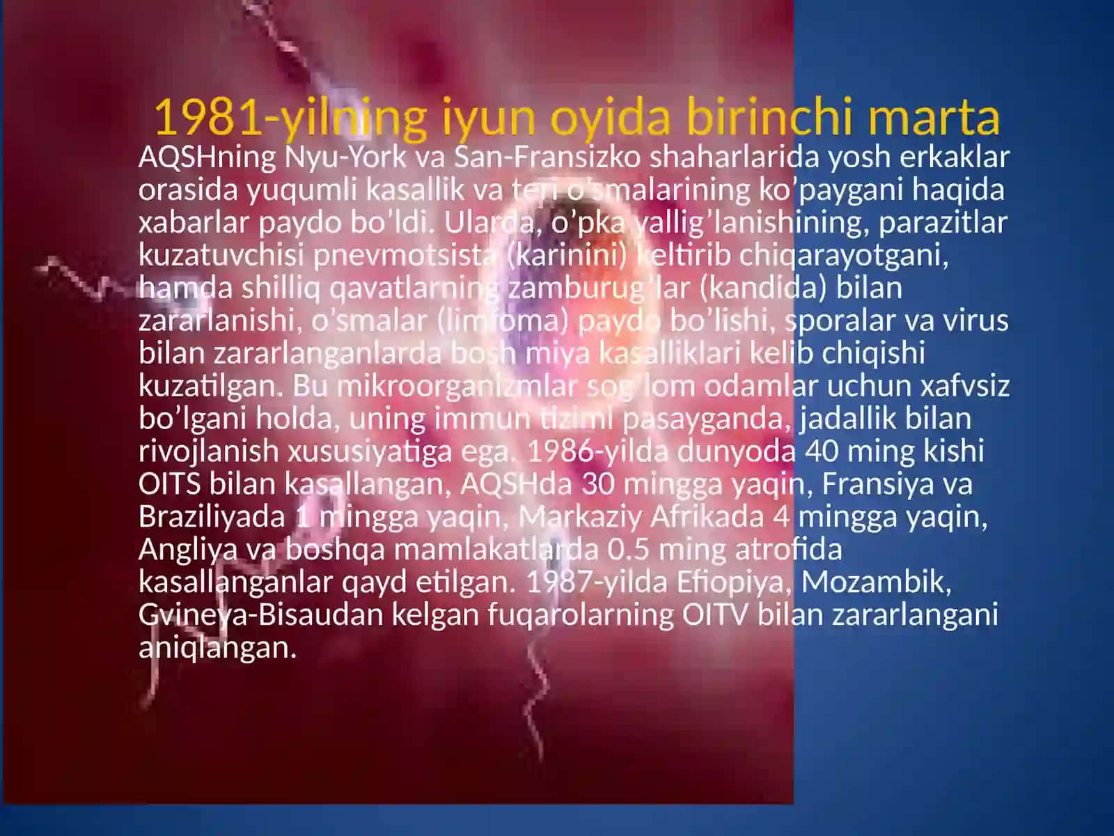 OIV va OITS haqida umumiy ma'lumot 4