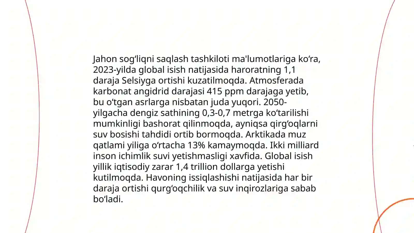 Global muammolarning mezonlari va darajalari 4