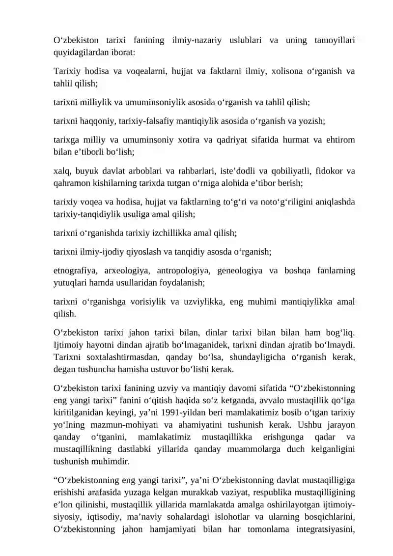 "O‘zbekistonning eng yangi tarixi" 4