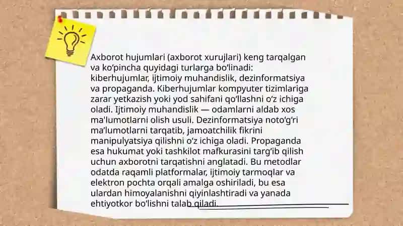 Ijtimoiy tarmoqlarda axborot xurujlari va tahdidlar 4