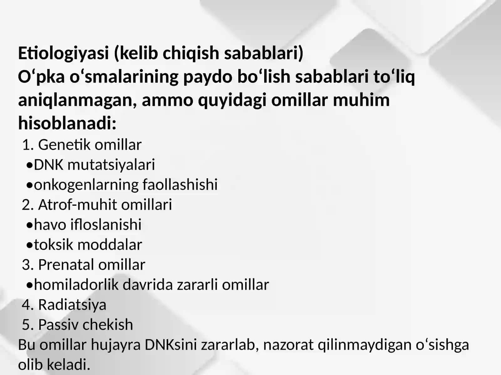 Bolalarda oʻpka oʻsma kasaliklari 4