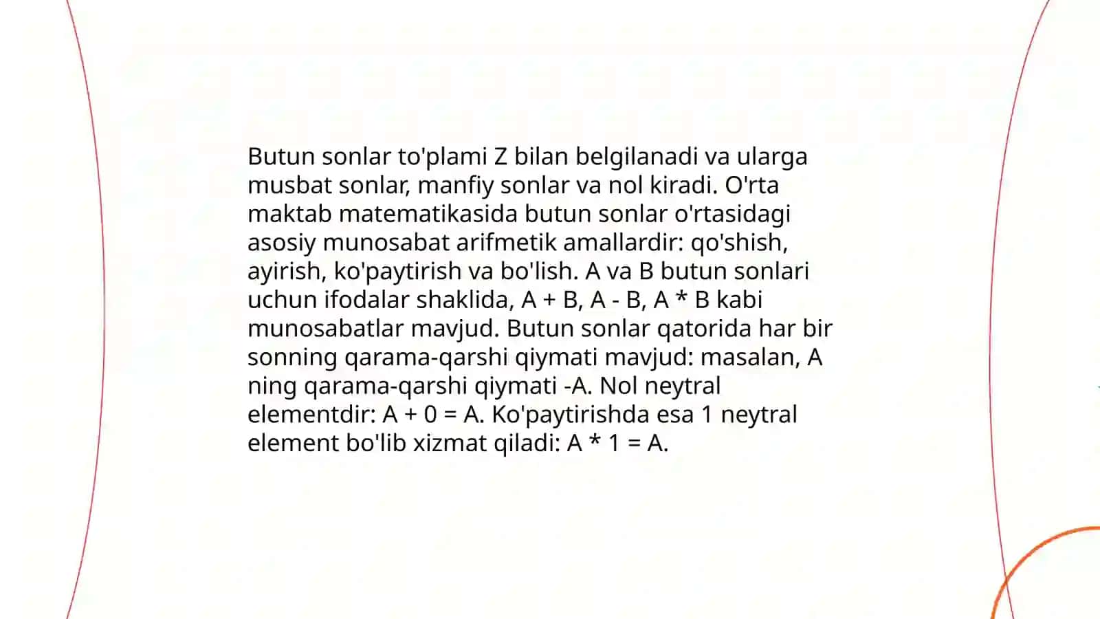 Butun sonlar va ularning turlari 4
