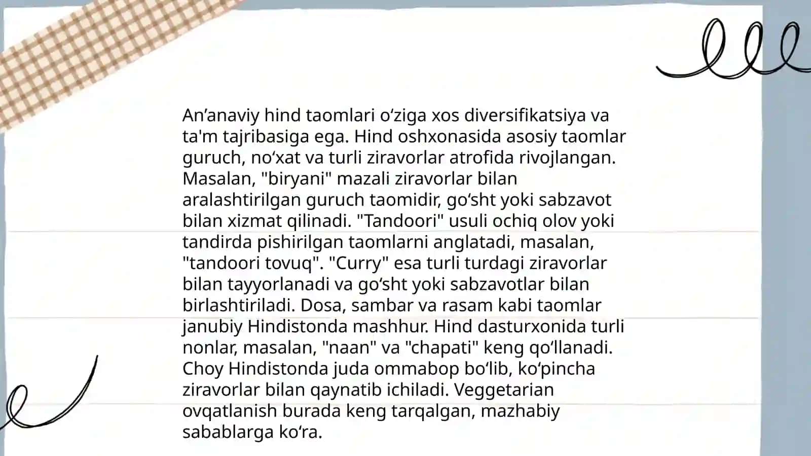 Hindiston gastronomik turizmi 4