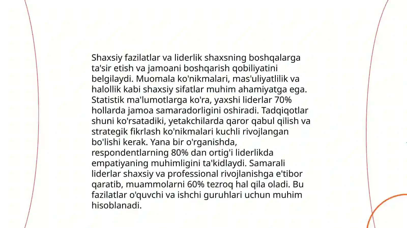 Liderlik tushunchasi 4