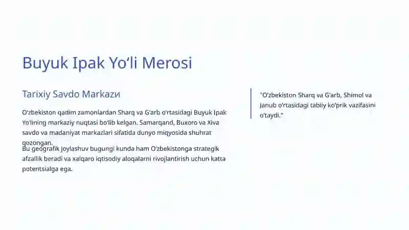 Bozor Iqtisodiyotiga Oʻtishning Oʻzbek Modeli 4