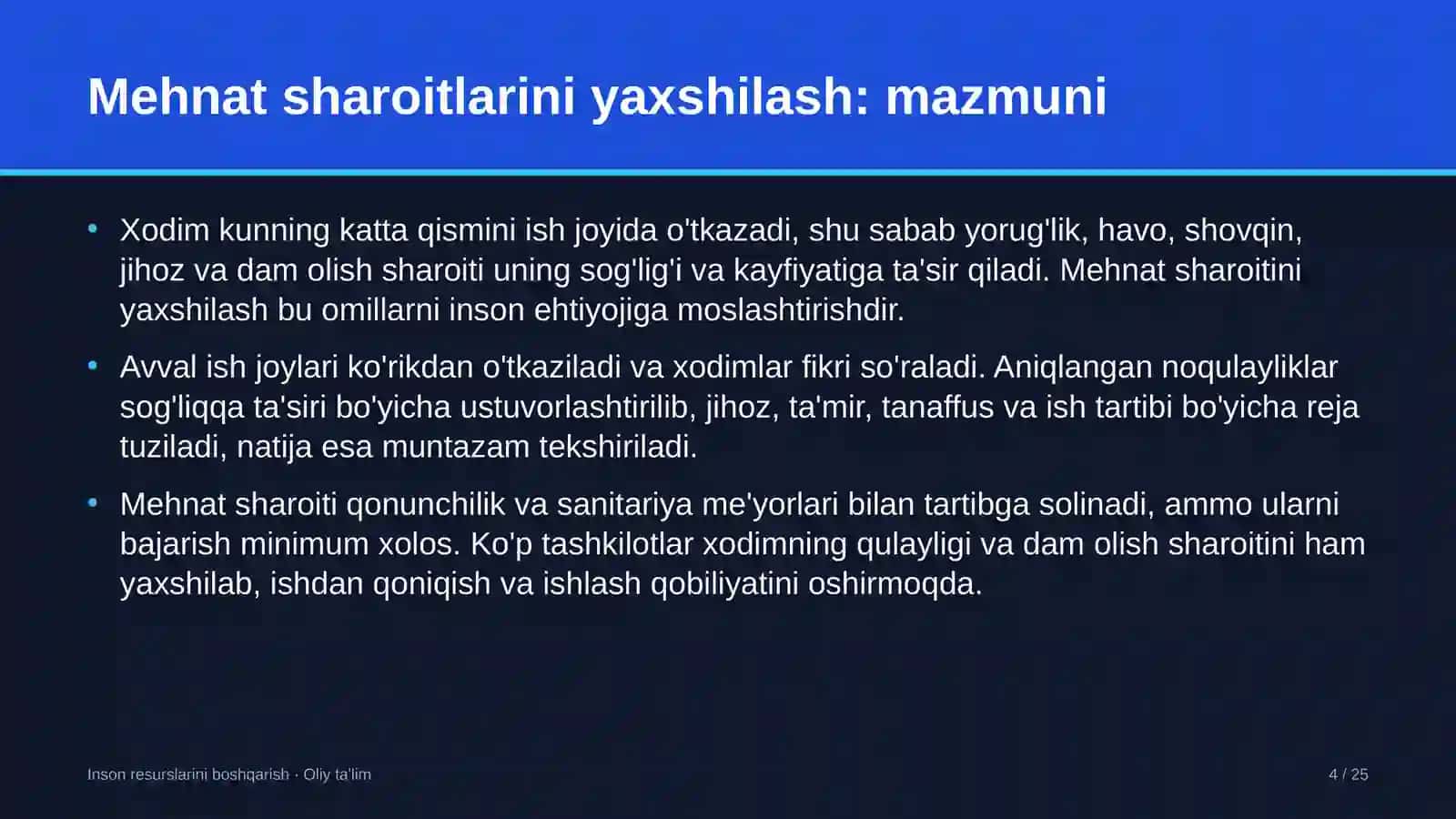 qorako'lchilikda mehnat sharoitlarini yaxshilash 2612 4