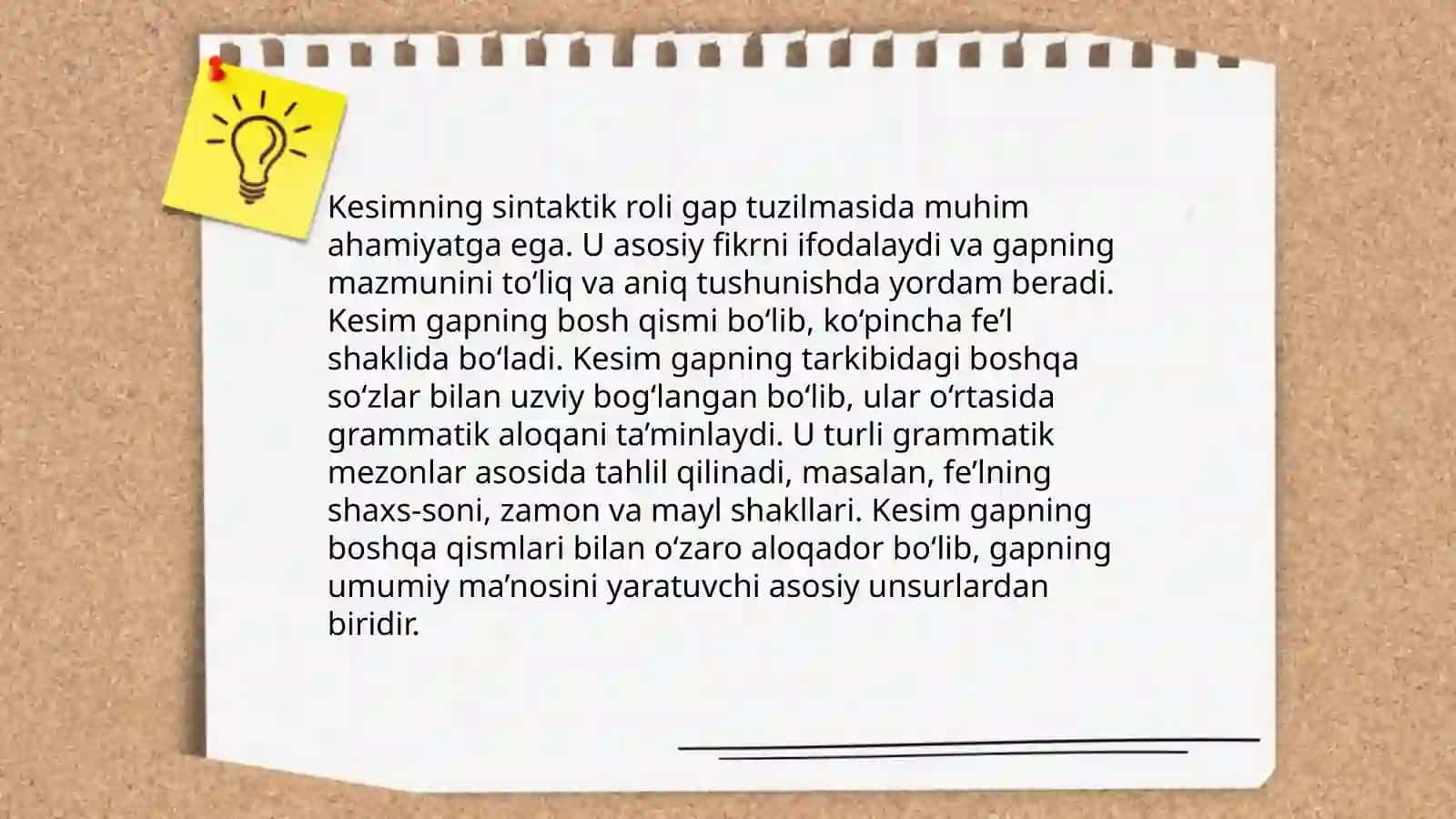 Kesimning ta'rifi va mazmuni 4