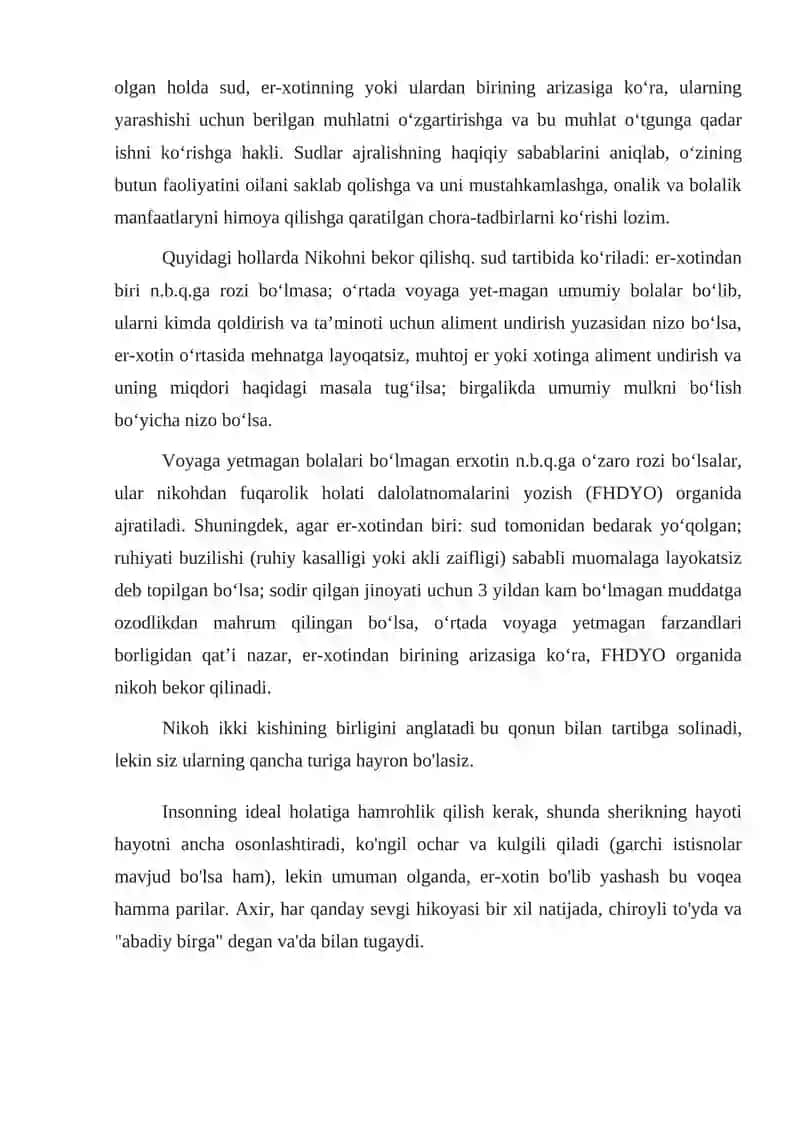 Nikoh va uning turlari 4