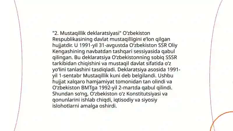 Oʻzbekiston davlat suvereniteti 4
