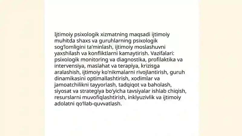 Ijtimoiy psixologik xizmat 4