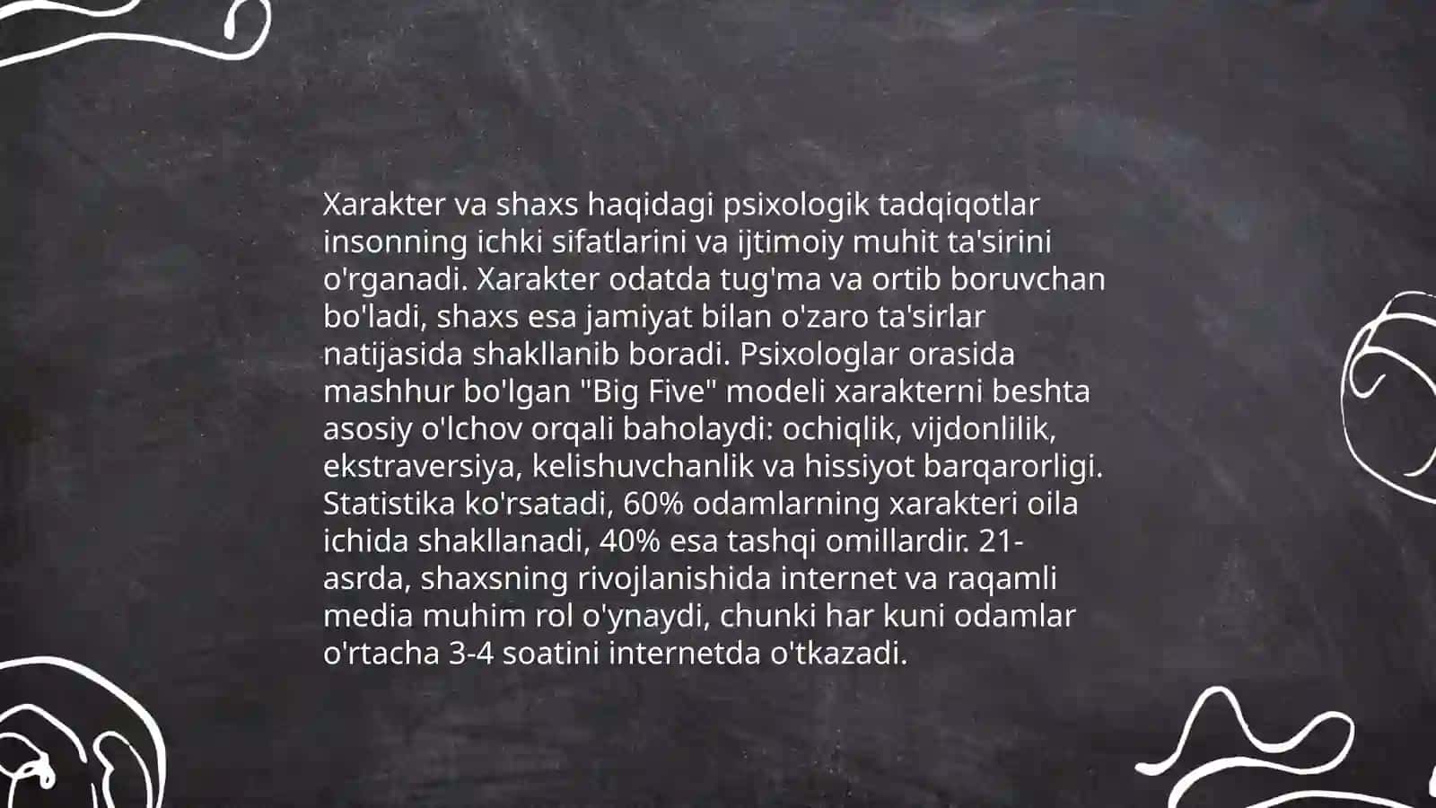Xarakter haqida tushuncha 4