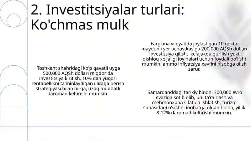 Investitsiya va ularning turlari 4