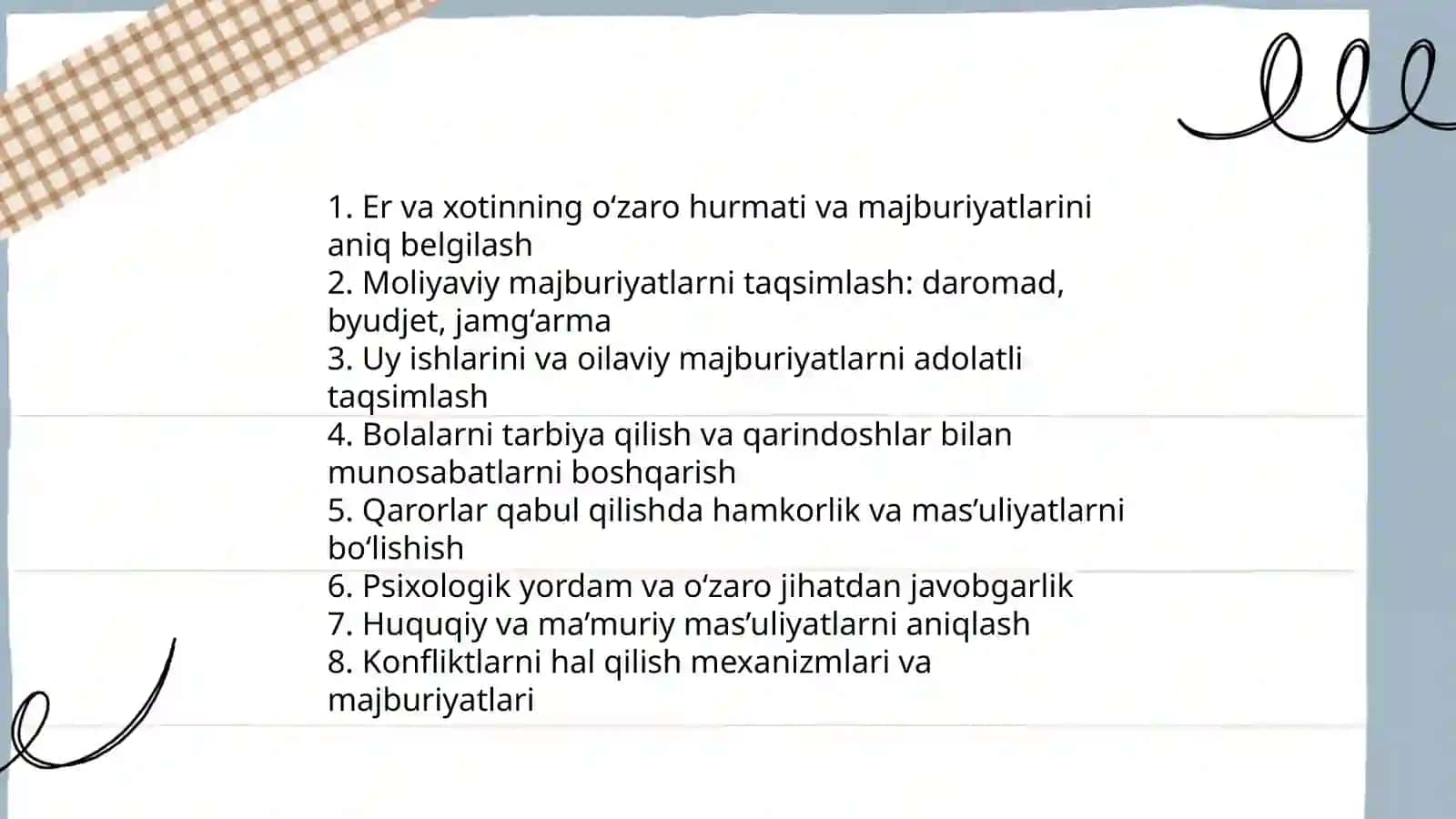 Nikohni shakllantirish 4