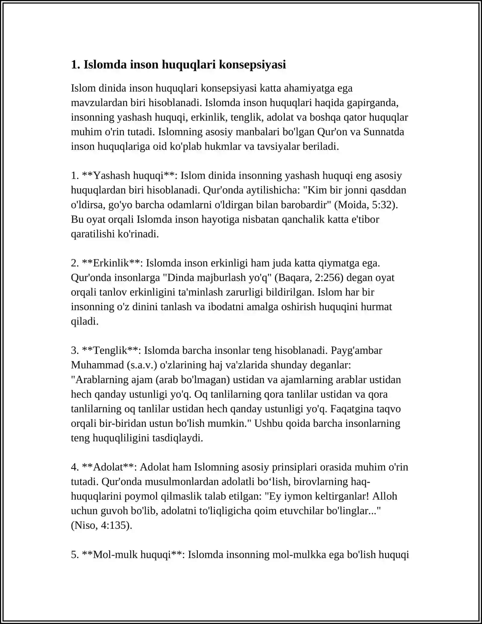 ISLOMDA INSON HUQUQLARI HIMOYASI 4