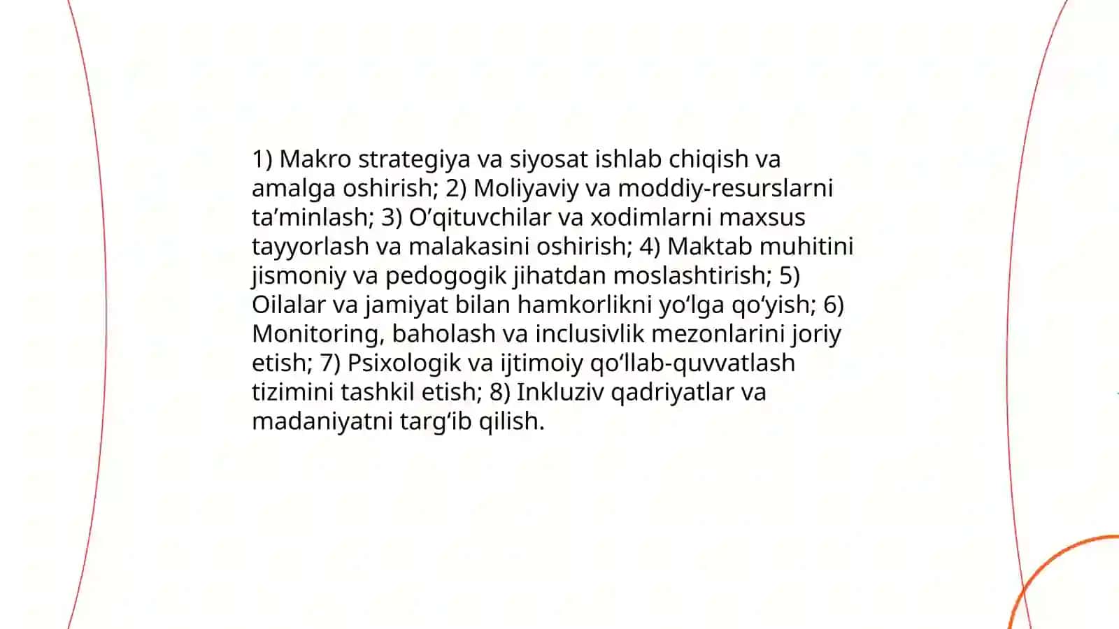 Imkoniyati cheklangan bolalarni inklyuziv ta’lim muassasalarida o‘qitishda maktab va maktab raxbariyatini vazifasi 4