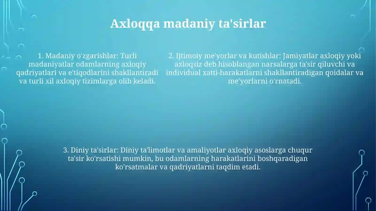 Jamiyatning Ma'Naviy Asoslari 4
