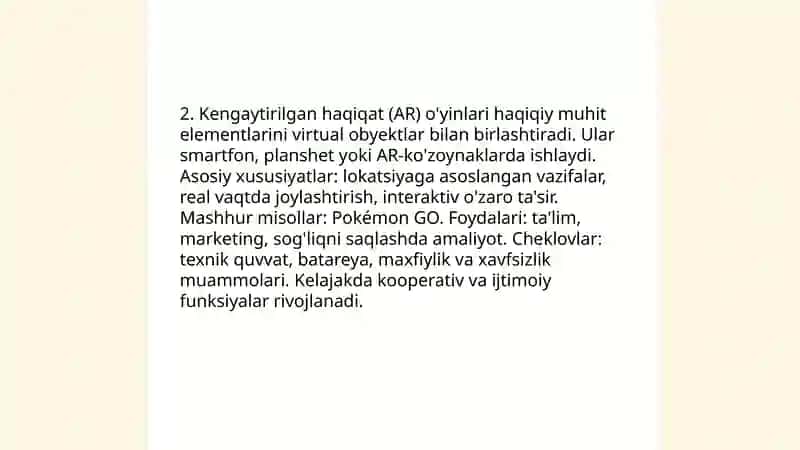 Virtual haqiqat (VR) o'yinlari 4
