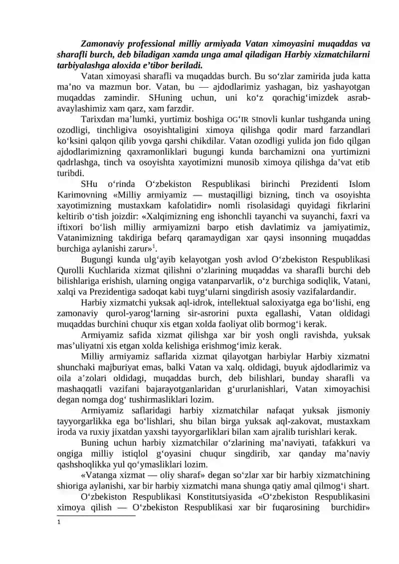 Qurolli Kuchlarda harbiy axloqning mohiyati 4