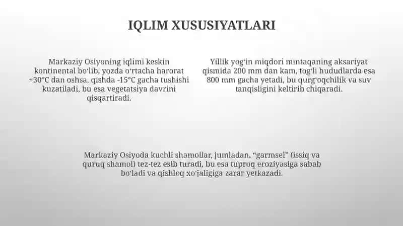 Oʻrta osiyo tabiat zonalari 4