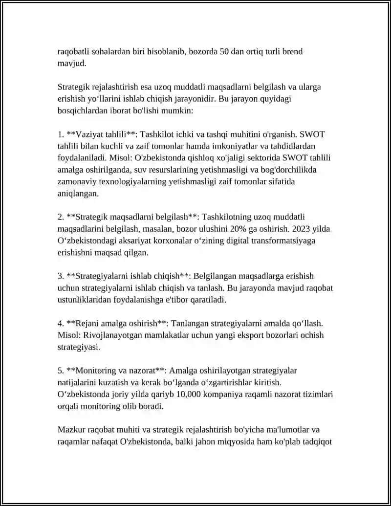 SAMARALI BIZNES MUHITINI SHAKLLANTIRISHDA UCHRAYDIGAN MUAMMOLAR 4