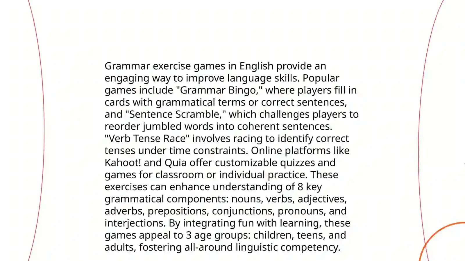 Didactical games in teaching English language 4