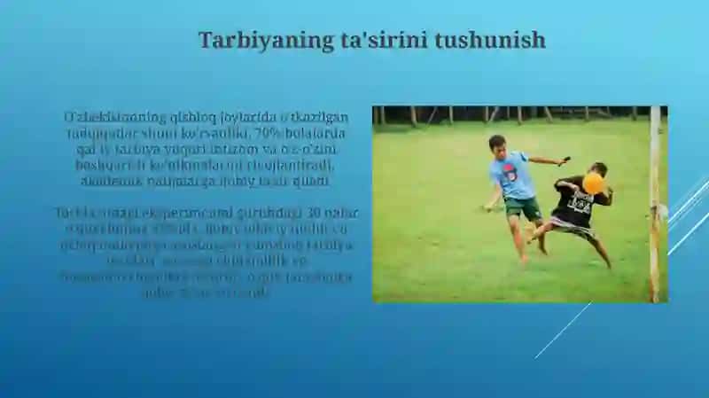 Tarbiyaning Òrni 4