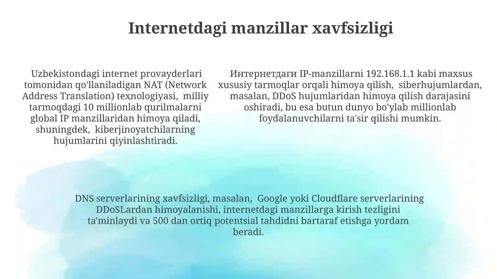 Domen Nomlari va DNS Xizmati 4