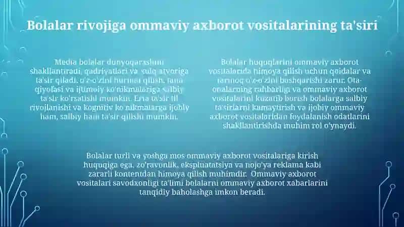 Bolalar huquqlari mediada 4