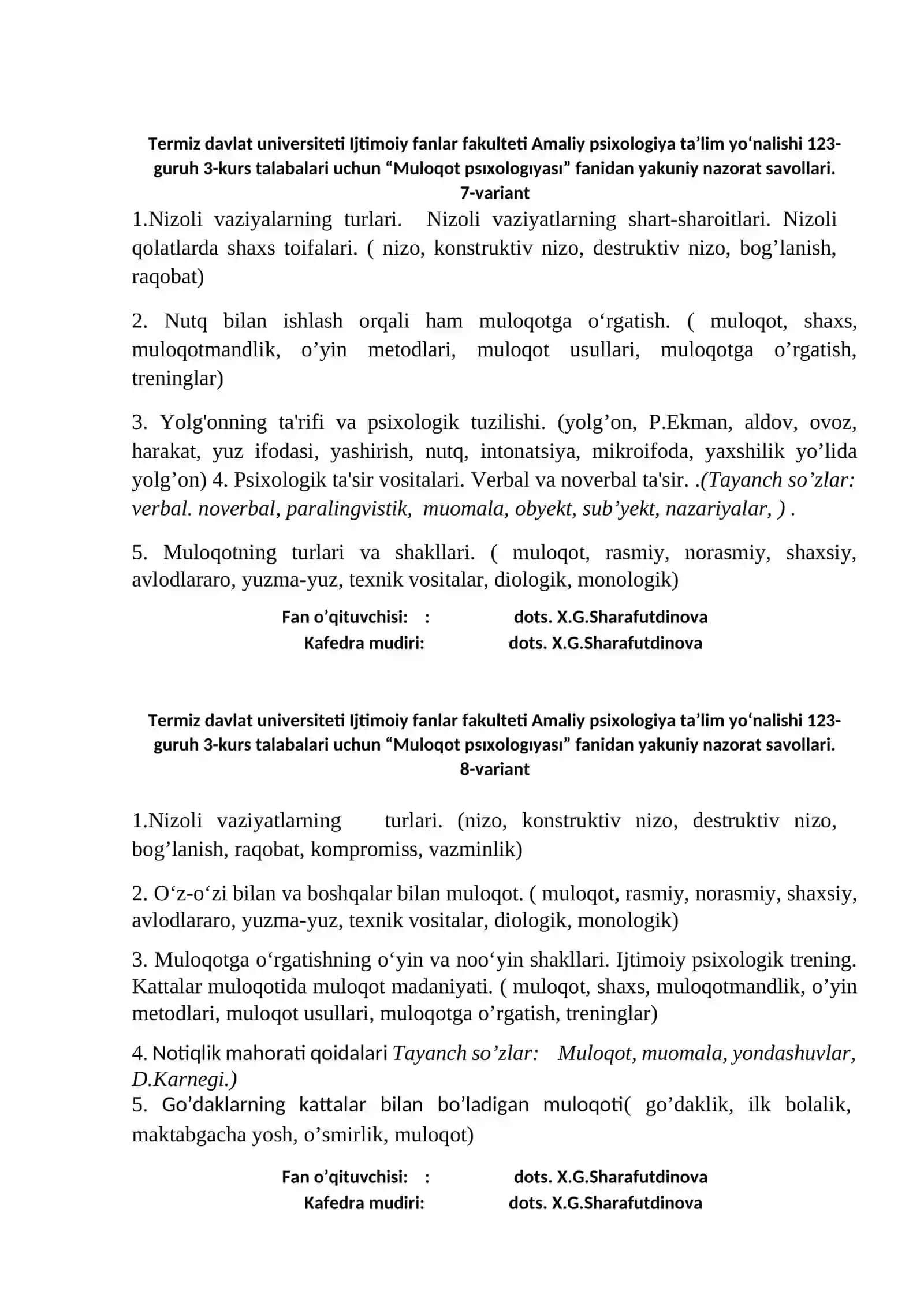 Muloqot psıxologıyası 4