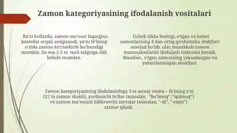 Zamon kategoriyasining formal tadqiqi 4
