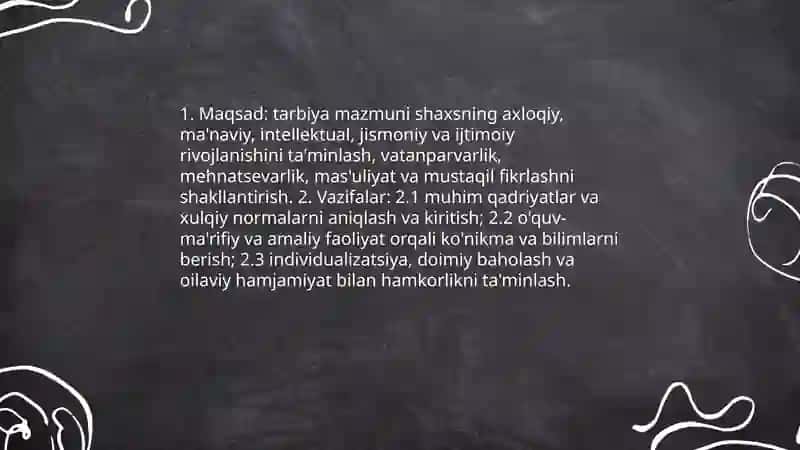 Tarbiya jarayonining mazmuni va mohiyati 4