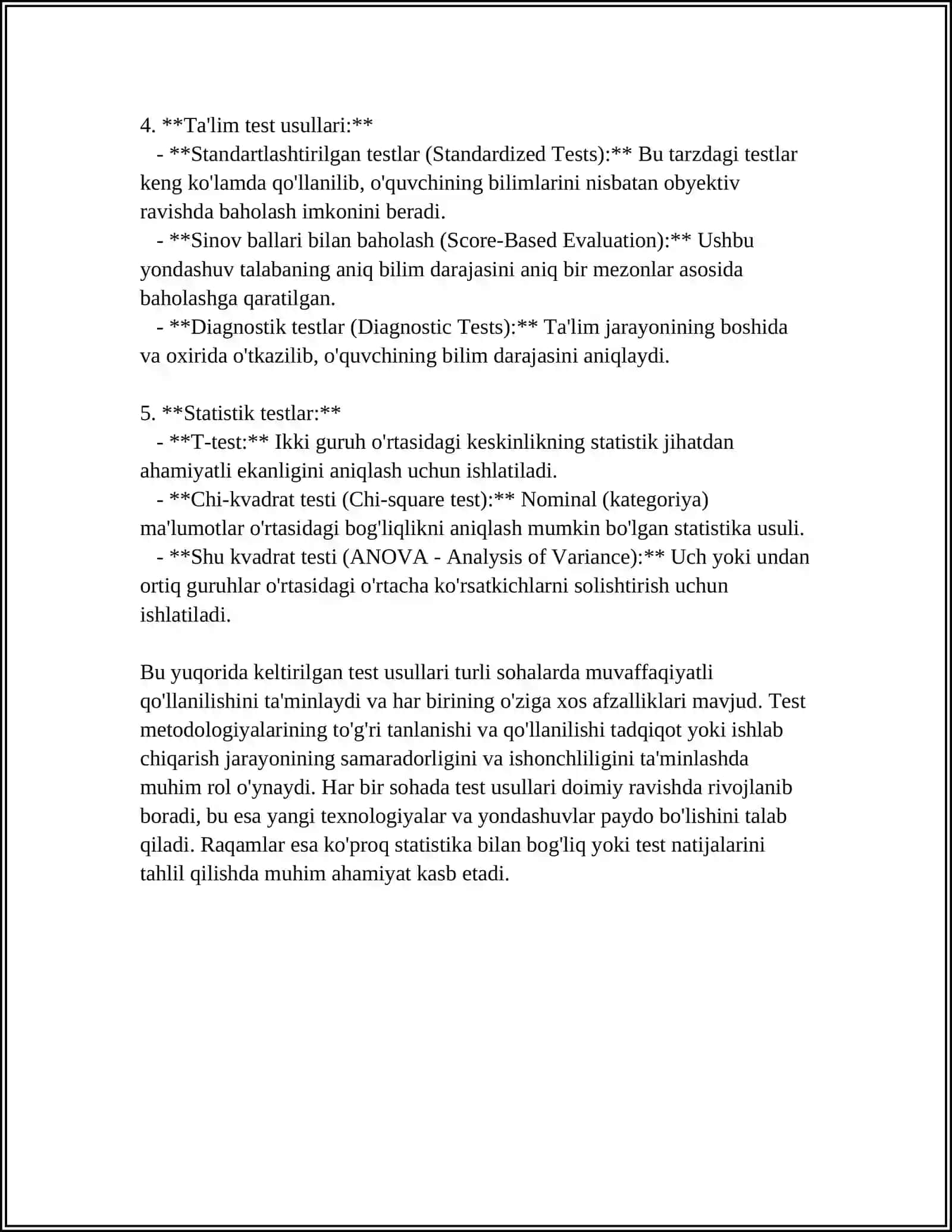 PSIXODIAGNOSTIKANING YUQORI SHAKLLANGAN METODLARI 4