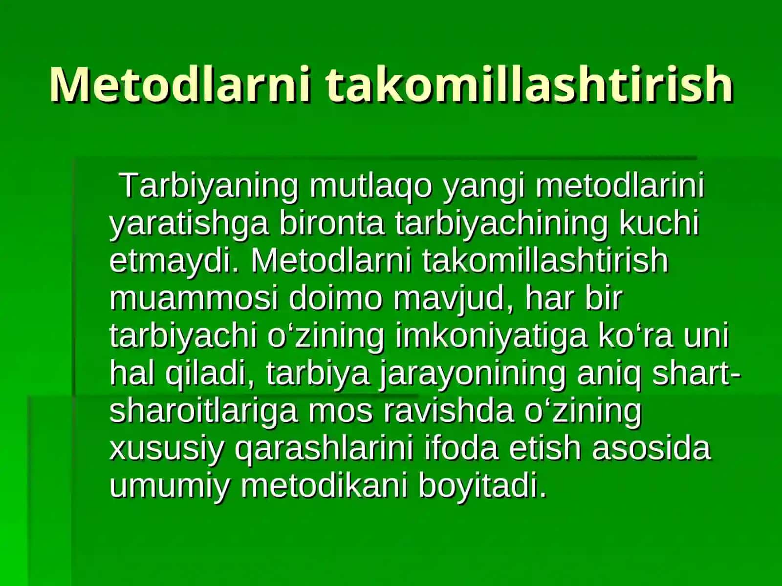 Tarbiyametodlarihaqidatushunchasi 4