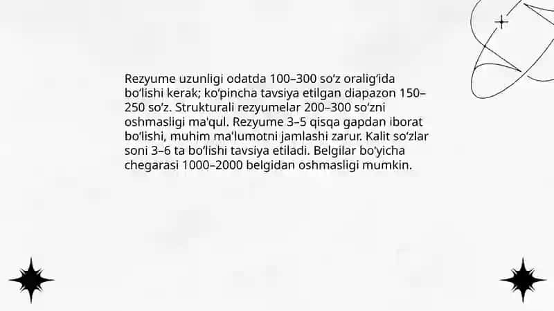 Ilmiy maqolaga rezyume yozish 4