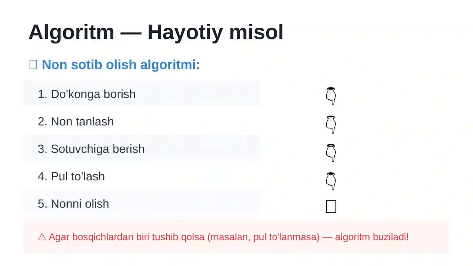 Ma’lumotlar tuzilmasi va algoritmlar faniga kirish 4