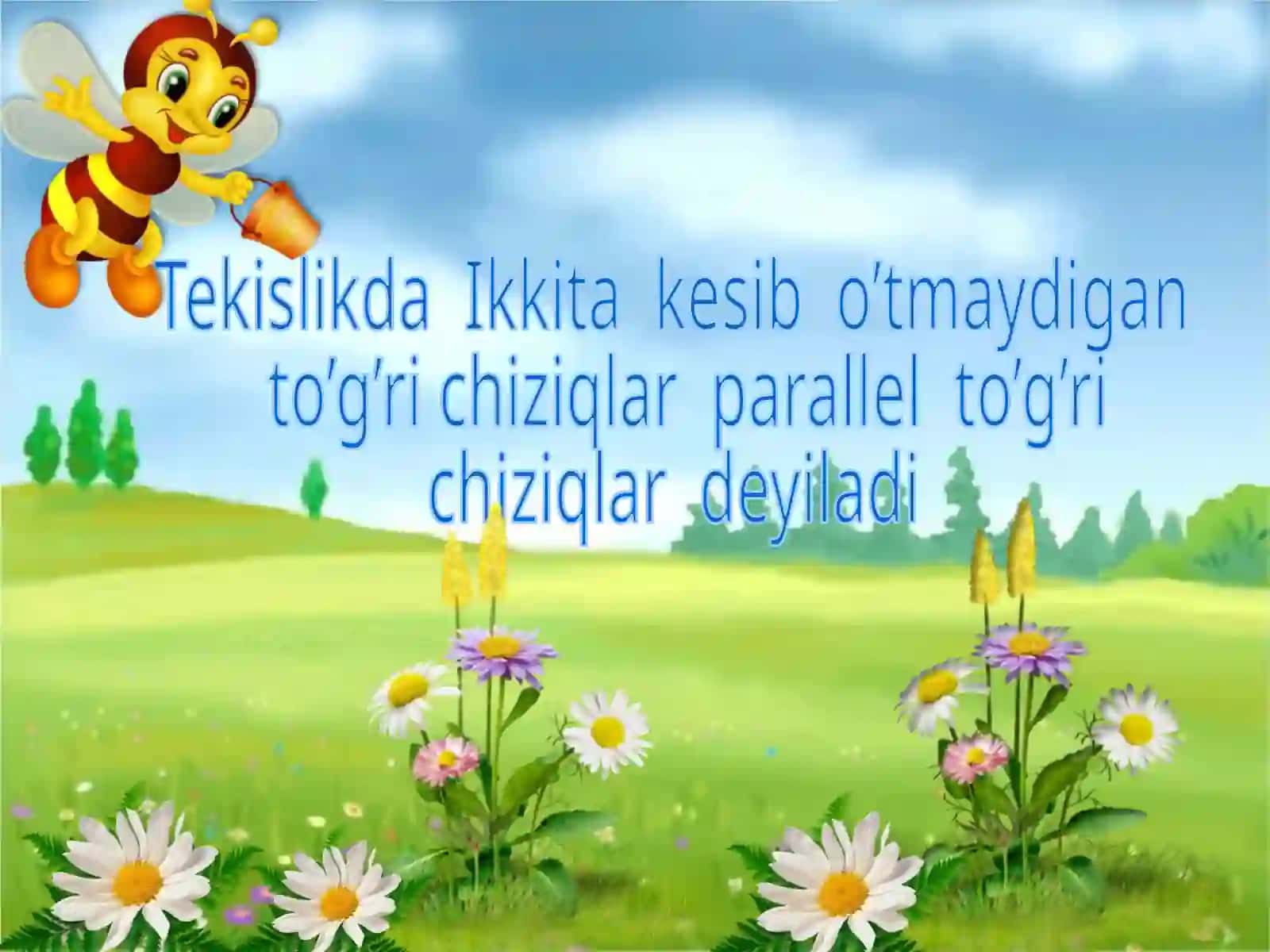 Parallel  to’g’ri   chiziqlar 4