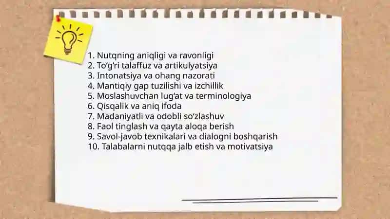 O’qituvchining kommunikativ qobiliyati 4