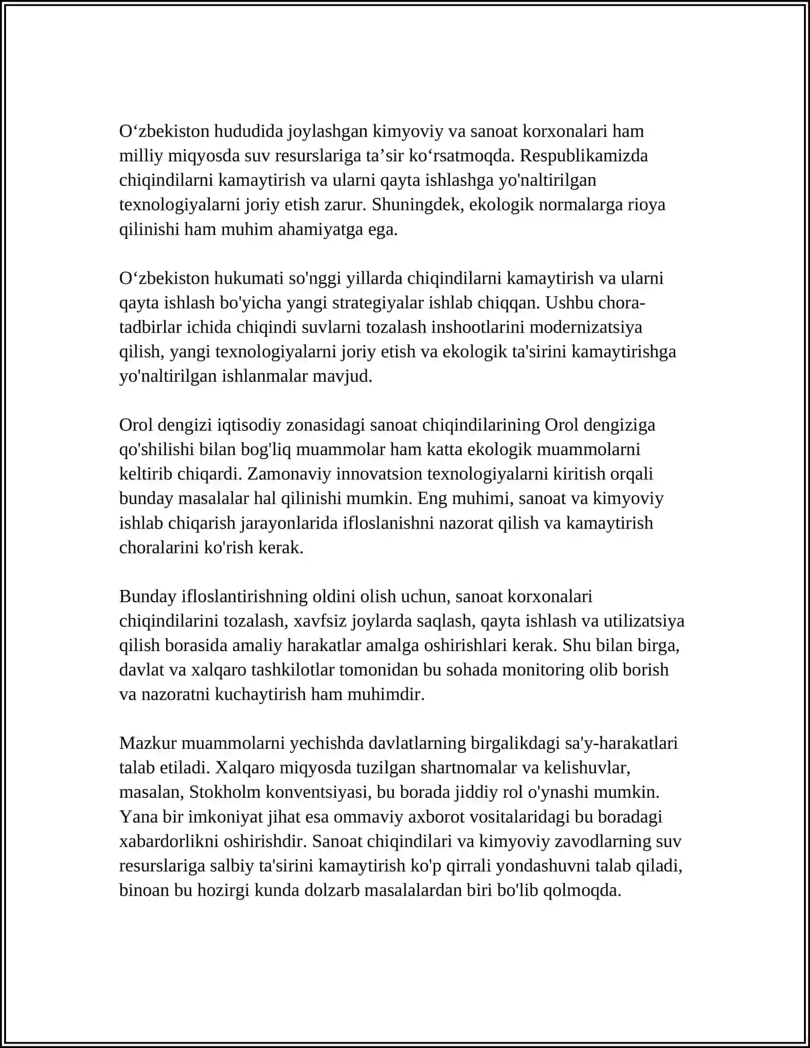 SUVLARNING IFLOSLANTIRISH MANBALARI 4