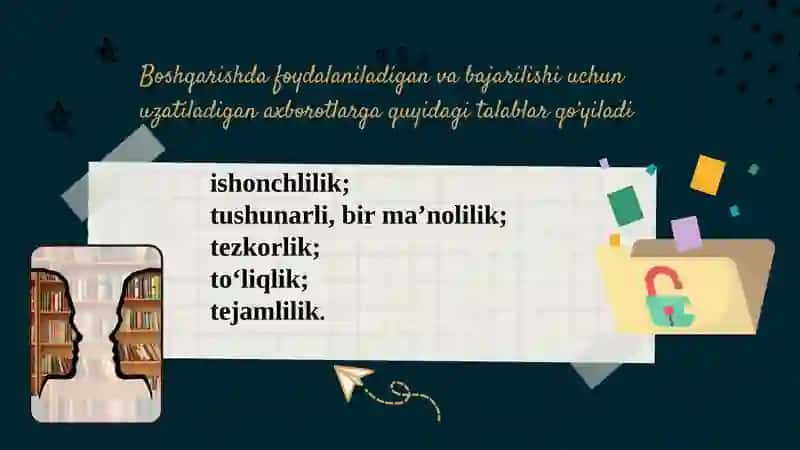 Tashkilotda qimuloq tizimi 4