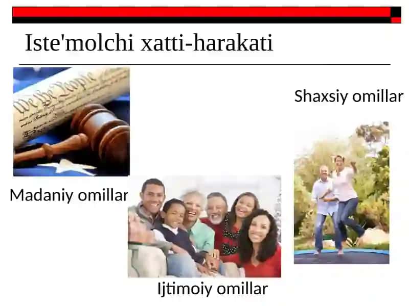 Iste'mol bozorlarini tahlil qilish 4