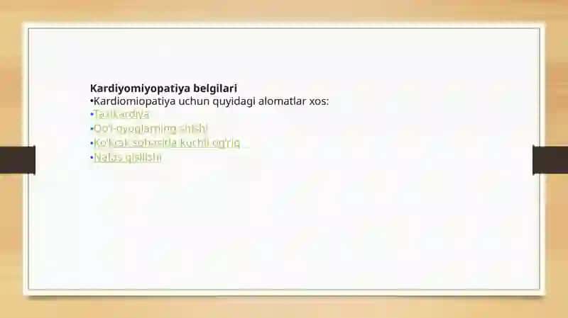 Kardiomiopatiyalar 4