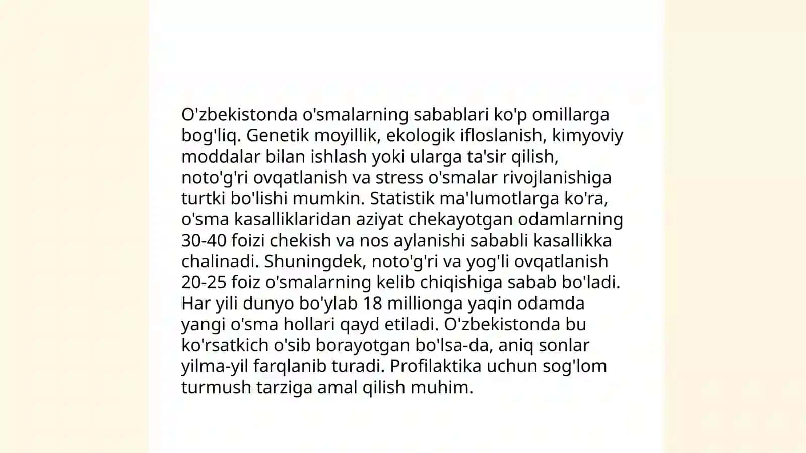 Ko'ruv a'zosining xavfli o'smalari 4