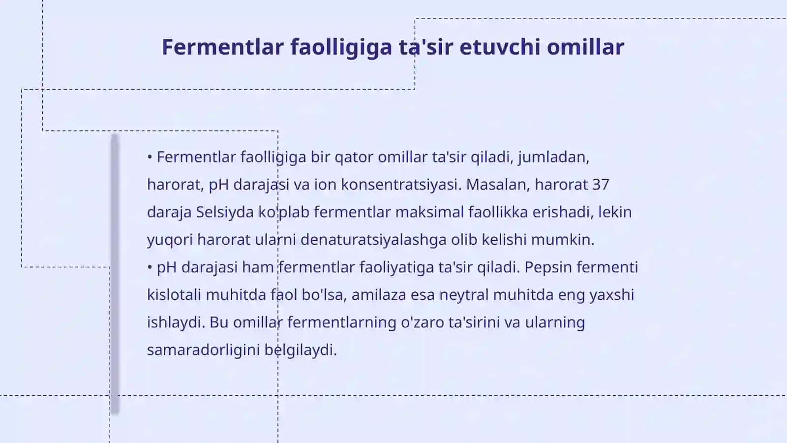 Fermentlar faolligini boshqarish 4