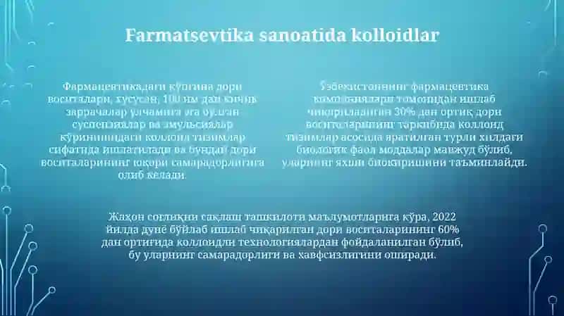 Kolloid sistemalar 4