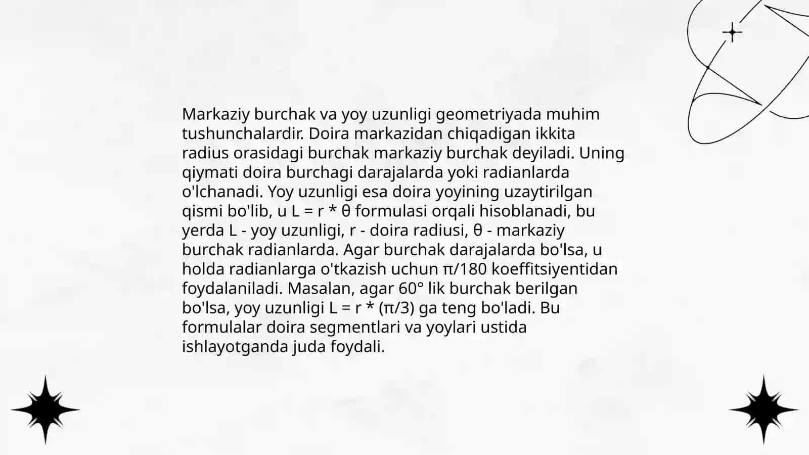 Egri chiziqli harakat 4