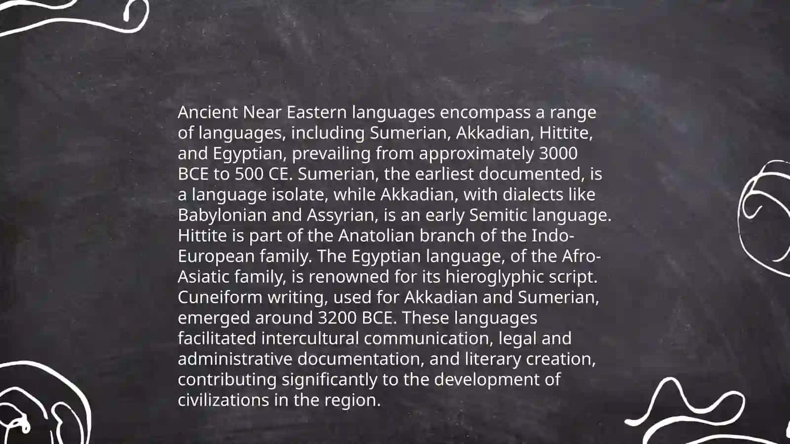Studying the history of the languages being studied by periods 4